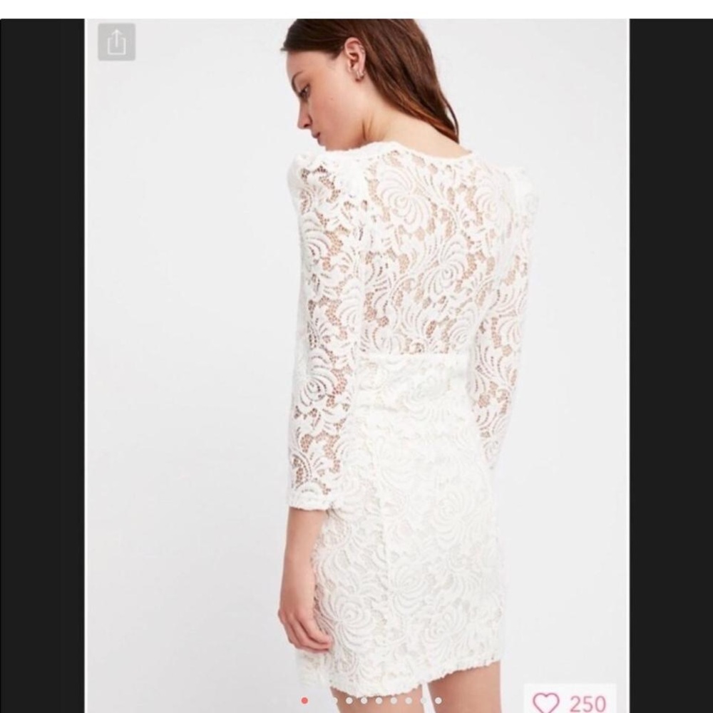 Free People Lace Bodycon Dress - Picture 2 of 5